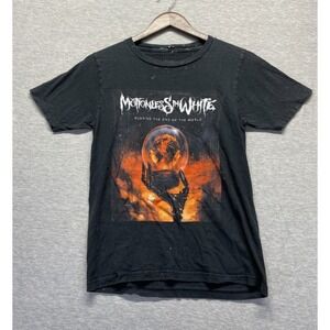 Motionless In White Band‎ T Shirt Unisex XS Black Graphic Scoring End Of World